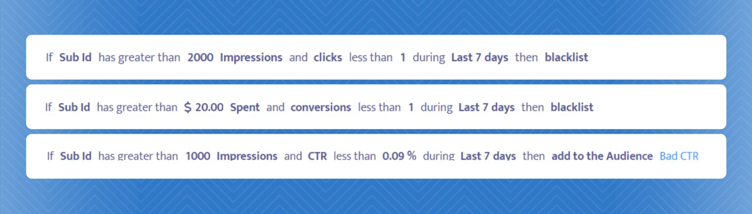 Mondiad optimisation rules