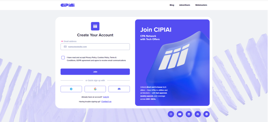 Work with CIPIAI