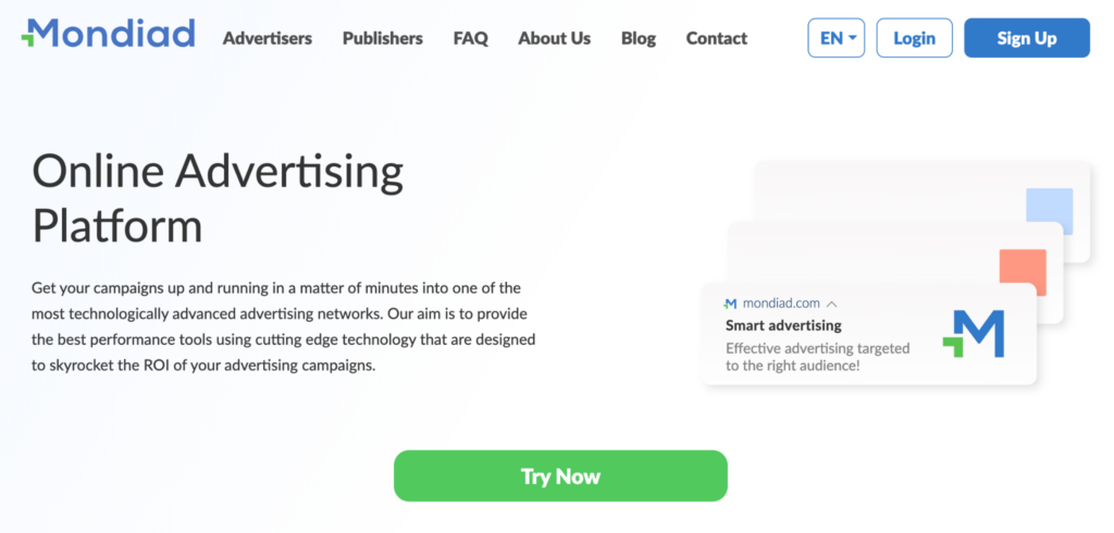 ad network Mondiad
